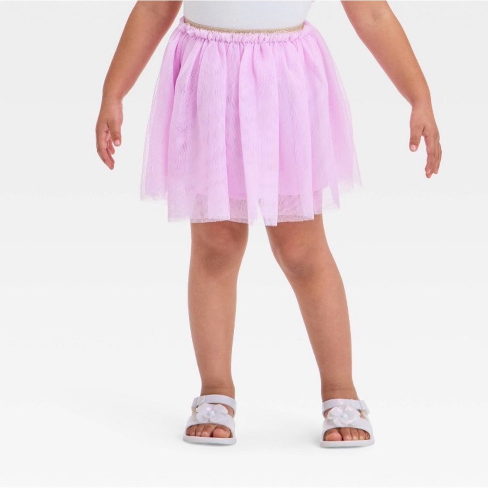 193 NWT Cat & Jack Toddler‎ Girl Tulle Skirt - Size: 2T